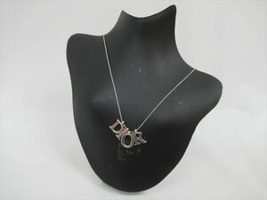 1円★中古品【ディオール】ネックレス アクセサリー ロゴ メッキ ヴィンテージ ブランド