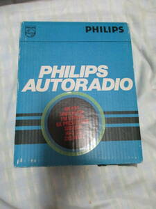 ⑥◎旧車　PHILIPS/AN491　クラシックカーラジオ/フランス製　海外使用