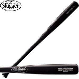 送料無料 【USA物】 ルイビルスラッガーGENUINE MIX BLACK 野球 木製 バット Louisville Slugger lswbl269001034