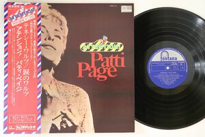 LP Patti Page Attention! Patti Page PAT11 FONTANA /00260