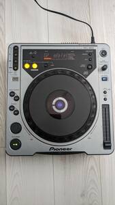 中古動作品 PIONEER CDJ-800 パイオニア DJ用CDプレイヤー シルバー　2003年製