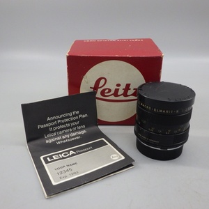 1円〜 Leica ライカ MACRO-ELMARIT-R 1:2.8/60 11212 ※動作未確認 現状品 箱付き レンズ 278-2702363【O商品】