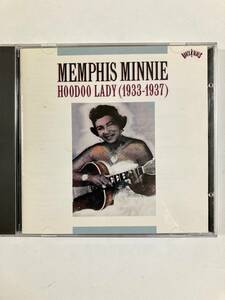 【ブルース】メンフィス・ミニー（MEMPHIS MINNIE）「HOODOO LADY（1933～1937）」(レア)中古CD、USオリジナル初盤、BL-656