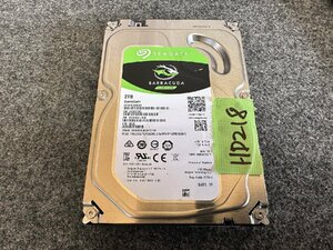 【送60サイズ】 SEAGATE ST2000DM006-2DM164 2TB 使用2708時間 3.5インチSATA HDD 中古品