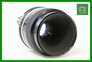 【同梱歓迎】【動作保証・点検済】良品■ニコン Nikon AI-S Nikkor 55mm F2.8■ピントリングスムーズ・絞り完動P52