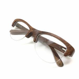 新品　花梨　木製　ウッド　唐木　眼鏡 メガネ　職人　手作り ハンドメイド　オシャレ