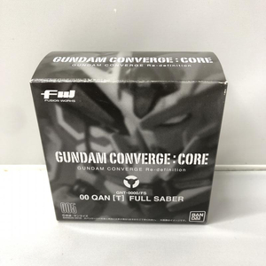 【中古】バンダイ FW GUNDAM CONVERGE：CORE ダブルオークアンタ フルセイバー プレミアムバンダイ限定[240015214126]