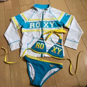 roxy 120 130 ラッシュガード　ビキニ