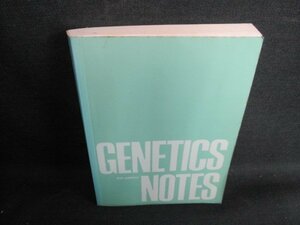 クロー 遺伝学概説　カバー無・折れ・書込・シミ・日焼け有/HBQ