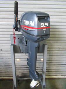 美品　エンジン始動品 セル付　YAMAHA ヤマハ 船外機 9.9馬力 2スト K169734 スズキ トーハツ ホンダ 5 8 9.9 15 20 25 30 yamaha suzuki