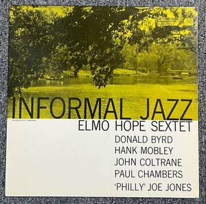 【オリジナル/極美品】『 Informal Jazz 』 Elmo Hope Donald Byrd Hank Mobley John Coltrane エルモ・ホープ ジョン・コルトレーン