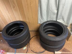 バリ山! 235/45R17 ブリヂストン REGNO レグノ GR-X2 2022年 中古 タイヤ 4本 VW シロッコ ボルボ V60 S60 アリスト セルシオ ワタナベ