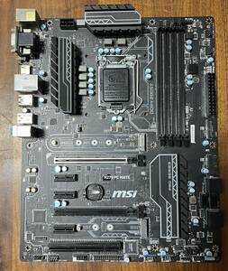 MSI H270 PC MATE LGA1151 ATXマザーボード ジャンク