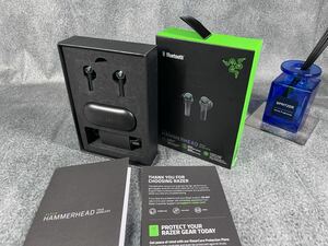 Razer/Hammerhead/Bluetooth/ゲーム用イヤホン/60ms/低レイテンシー/RZ12-02970100-R3U1