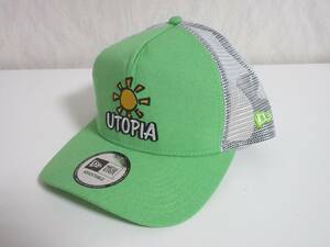 未使用 NEW ERA ADJUSTABLE ニューエラ キャップ 帽子 UTOPIA 　cp158