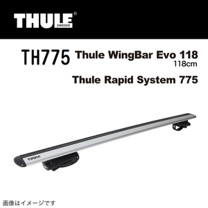 TH775+7112 THULE 新品 ベースキャリア Mini ミニ Ｆ６０