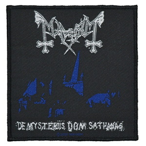 MAYHEM メイヘム De Mysteriis Dom Sathanas Patch ワッペン オフィシャル