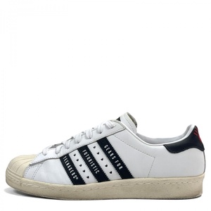 adidas Originals アディダス オリジナルス × HUMAN MADE ヒューマンメイド SUPERSTAR 80s スーパースター FY0728 26cm ホワイト ブラック