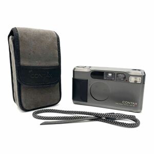 CONTAX コンタックス T2 コンパクトフィルムカメラ ケース付 ブラック