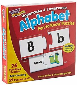 トレンド 英単語 パズル アルファベット 大文字と小文字 Trend Fun to Know Puzzles Alphabet Uppercas