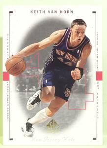 NBA　キース・ヴァン・ホーン　1998-99 SP Authentic Keith Van Horn