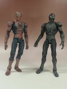 MOVIE REALIZATION　スパイダーマン＆ブラックスパイダーマン　バンダイ　箱無