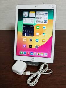 645 未使用に近い・超美品 iPad 2018 第6世代, 9.7 A10◆32GB Silver バッテリー100% 充電10回 MR7G2 J/A A1893 Apple・iphone