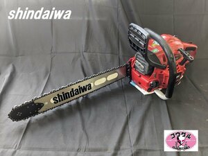 【美品】動画あり☆格安出品☆新ダイワ エンジンチェーンソー プロソー E2050D 50cm 排気量 50.2cc プロ用チェーンソー☆茨城県下妻市