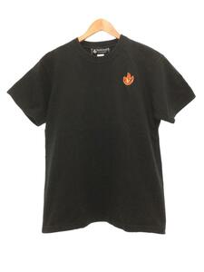 EVISU◆YAMANE ACADEMY/Tシャツ/38-40/コットン/BLK/コットン特有のアタリ有