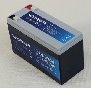 ◆現状品◆ VATRER LM1207 LiFePO4リチウムバッテリー 電池容量：7Ah/12.8V (2761164)