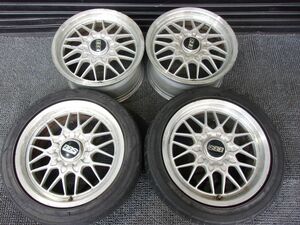 ★激安!★BBS RG191 RG137 17インチホイール 8J+39 9J+40 5穴 PCD114.3 4本 / 4R3-554