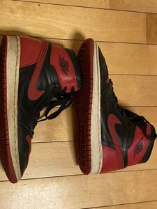 エアジョーダン1 94年復刻　1994 クリーニング済　美品　AIR JORDAN 1 NIKE ナイキ