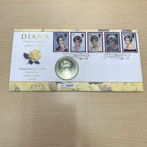 【TH0503】 イギリス ダイアナ妃 記念貨幣 記念印 セット メモリアルコイン ロイヤルミント コレクション