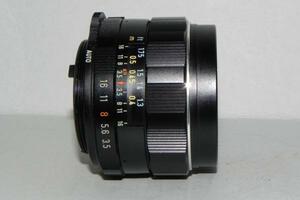 asahi Super-multi-coated TAKUMAR 28mm/f 3.5 レンズ(SMCT)
