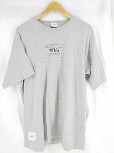 WTAPS 19AW ACADEMY TEE　ダブルタップス　アカデミー　Tシャツ　SS　半袖