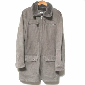 美品 BRUNELLO CUCINELLI ブルネロクチネリ ジップアップ ムートンコート XSサイズ グレージュ系