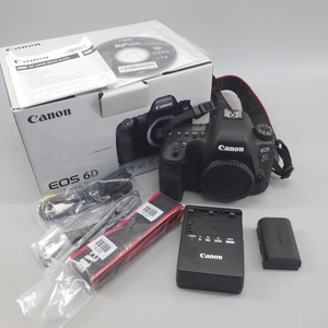 1円〜 Canon キヤノン EOS 6D Mark II ボディ ※通電・シャッター確認済 現状品 箱付き カメラ 250-2682842【O商品】