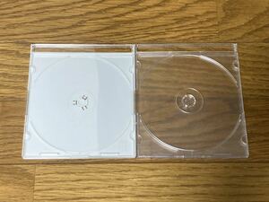 空CDケース　空DVDケース　60枚セット　薄型　スリムタイプ