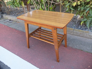 カリモク60 サイドテーブル メラミン化粧板 karimoku60 Side Table w595mm d400mm h470mm コーヒーテーブル 和モダン ※直接引取り可能商品