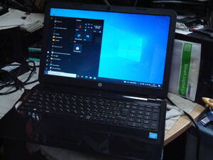 Windows10 Intel N2840 2.16GHz メモリ4GB HD500GB HP薄型 15 NoteBook PC2213 美品 送料無料