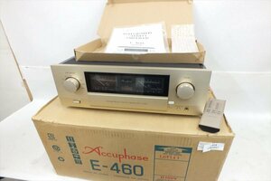 ◆ Accuphase アキュフェーズ E-460 アンプ 中古 現状品 240409M5691