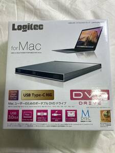 ★Logitec forMac ポータブルDVDドライブ USB3.0 ロジテック