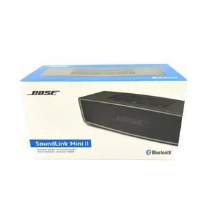 ◆◆ BOSE ボーズ Bose SoundLink ミニ Bluetooth スピーカー II 725192-3120 ブラック やや傷や汚れあり