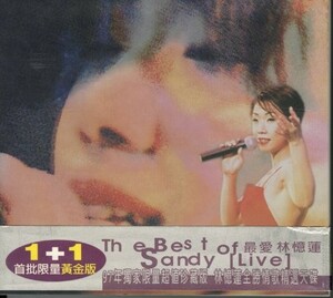 台湾97年プレス2CD！林憶蓮 / The Best of Sandy (Live)【滾石唱片 / RD-1405】サンディ・ラム Sandy Lam ライブアルバム Asian Pops