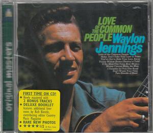輸 Waylon Jennings Love Of The Common People+2 未開封◆規格番号■74465996202◆送料無料■即決●交渉有