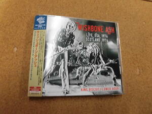 （2枚組）CD ウィッシュボーン・アッシュ/ライヴ・イン・USA1974 スコットランド1976（帯付）
