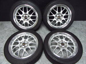 BBS RG-R 17インチ 美品 VW ゴルフ4 ニュービートル 9Nポロ クロスポロ AUDI TT A1 セリカ プリウス シエンタ CT200h FT86 BRZ レガシー