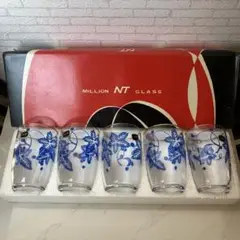 昭和レトログラス アイビー 金彩 アデリア NT Millon グラス コップ