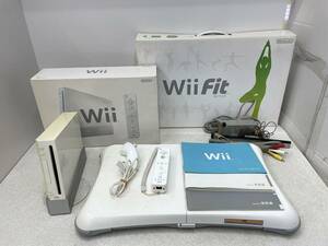 【H-0】　　Wii Wii Fit セット まとめて 起動確認済