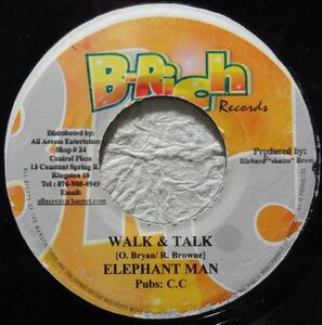 【Elephant Man “Walk & Talk”】 [♪ZG] [♪ZQ] (R5/9)